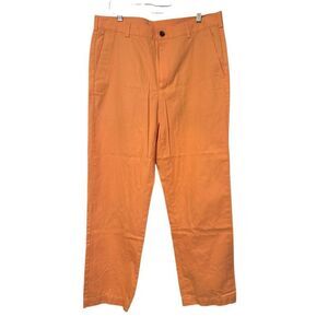 Brooks Brothers 346 Dress Chinos Sz. 34X30 Lt. Orange Preppy Professional